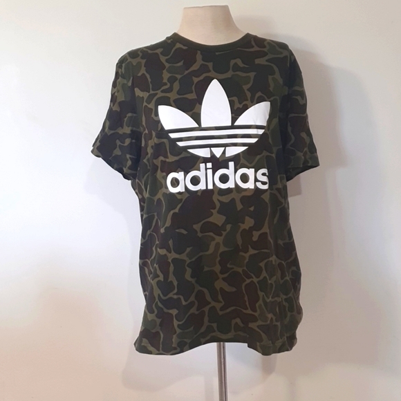 adidas Other - Adidas Mens Size XL Green Camo Shirt